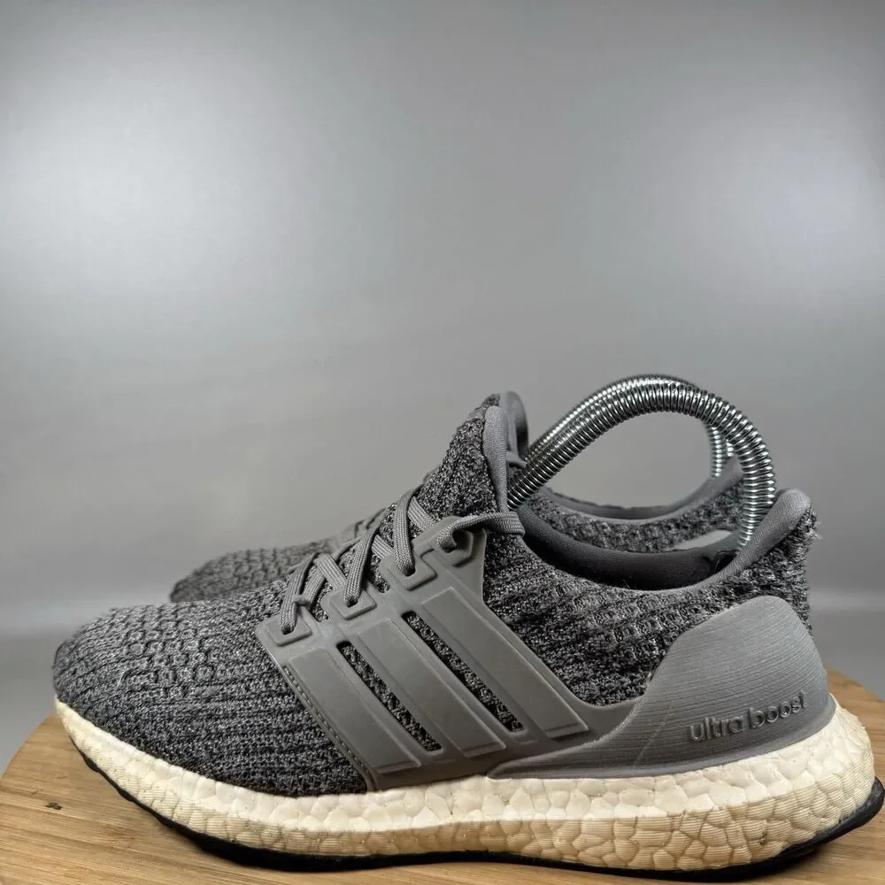 Adidas UltraBoost‎ 4.0 Grey White Womens 7 (Men’s 5.5) Sneakers Shoes F36156